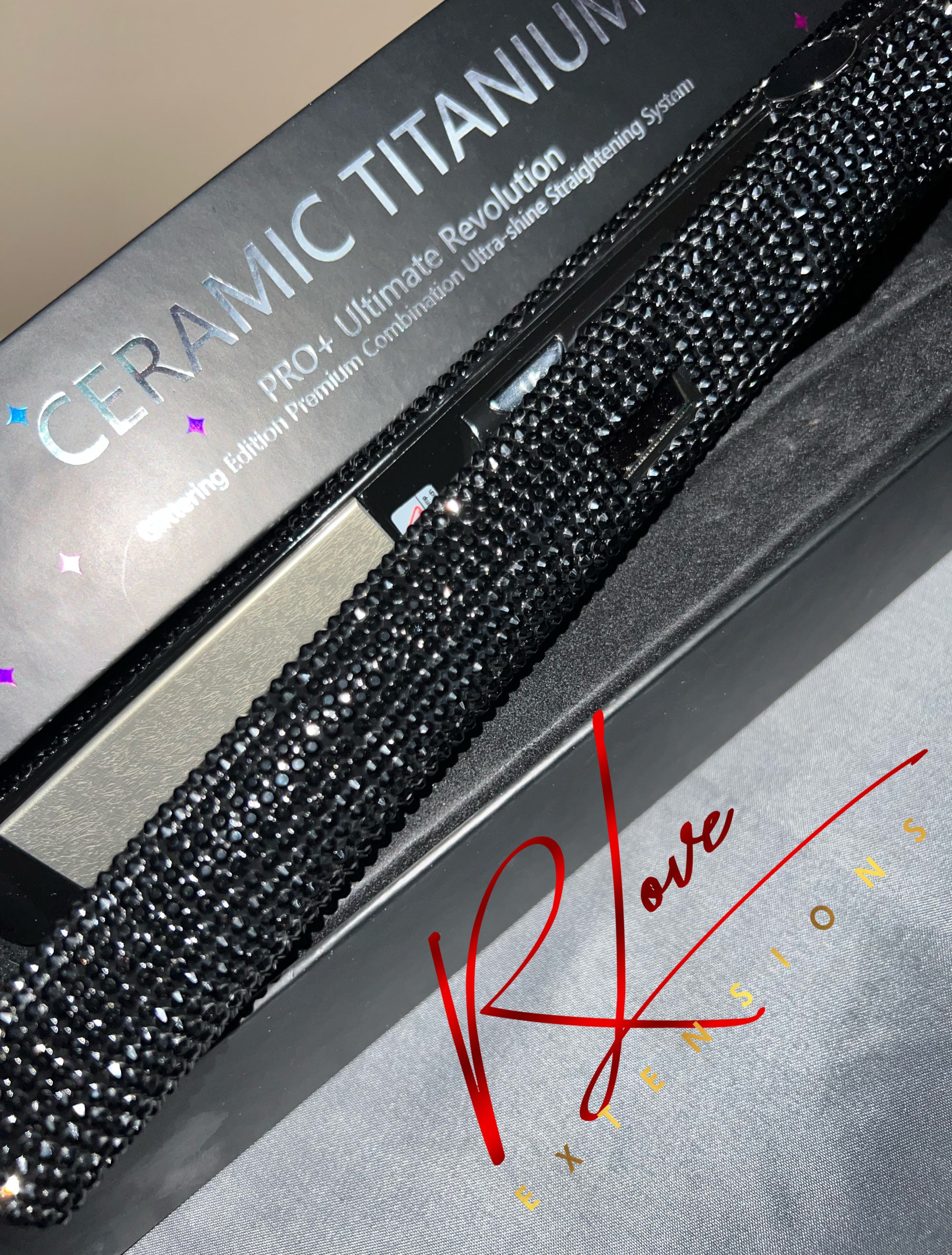 Ceramic Titanium Flat Iron