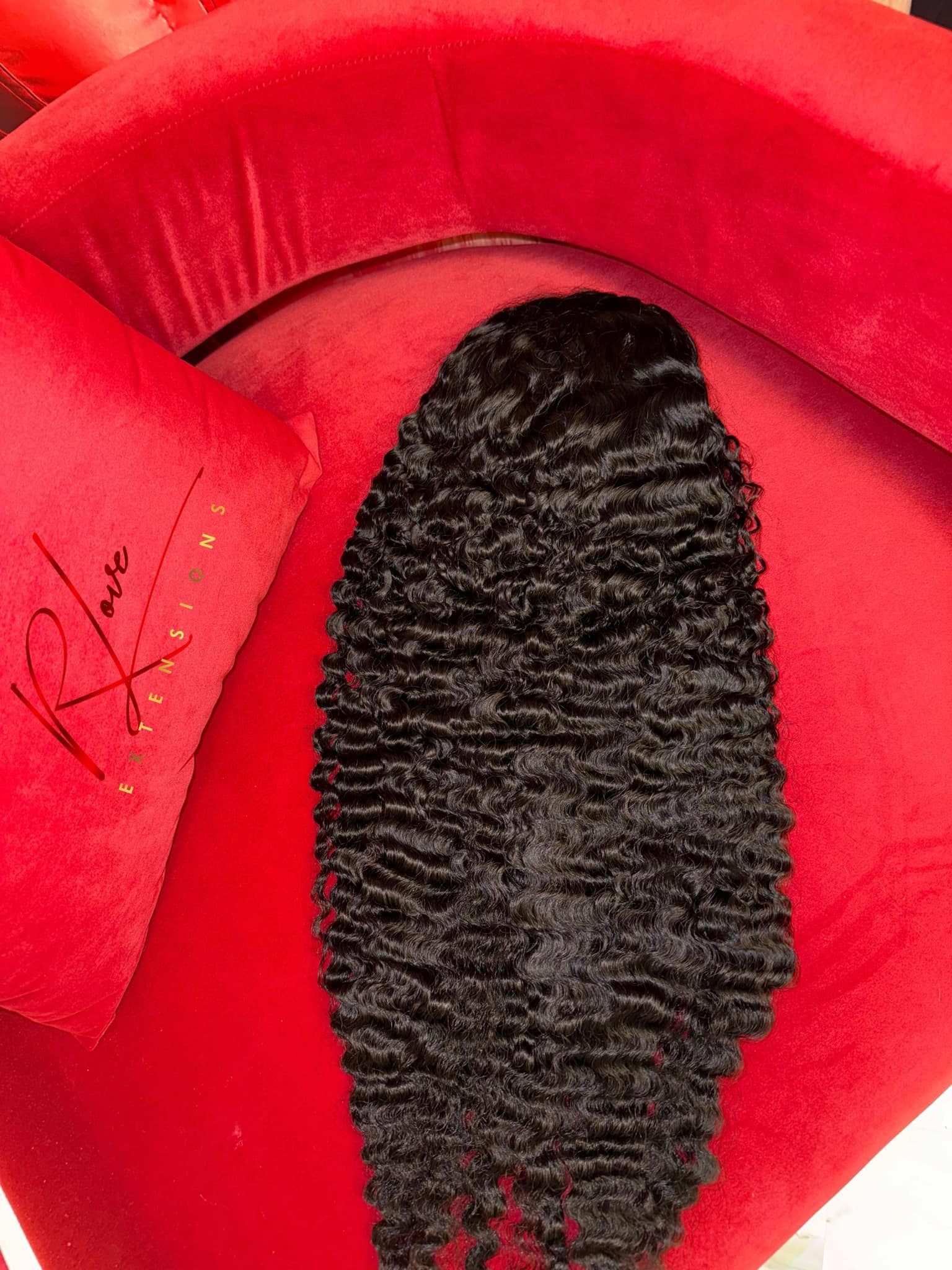 28” Burmese Curly Frontal Wig