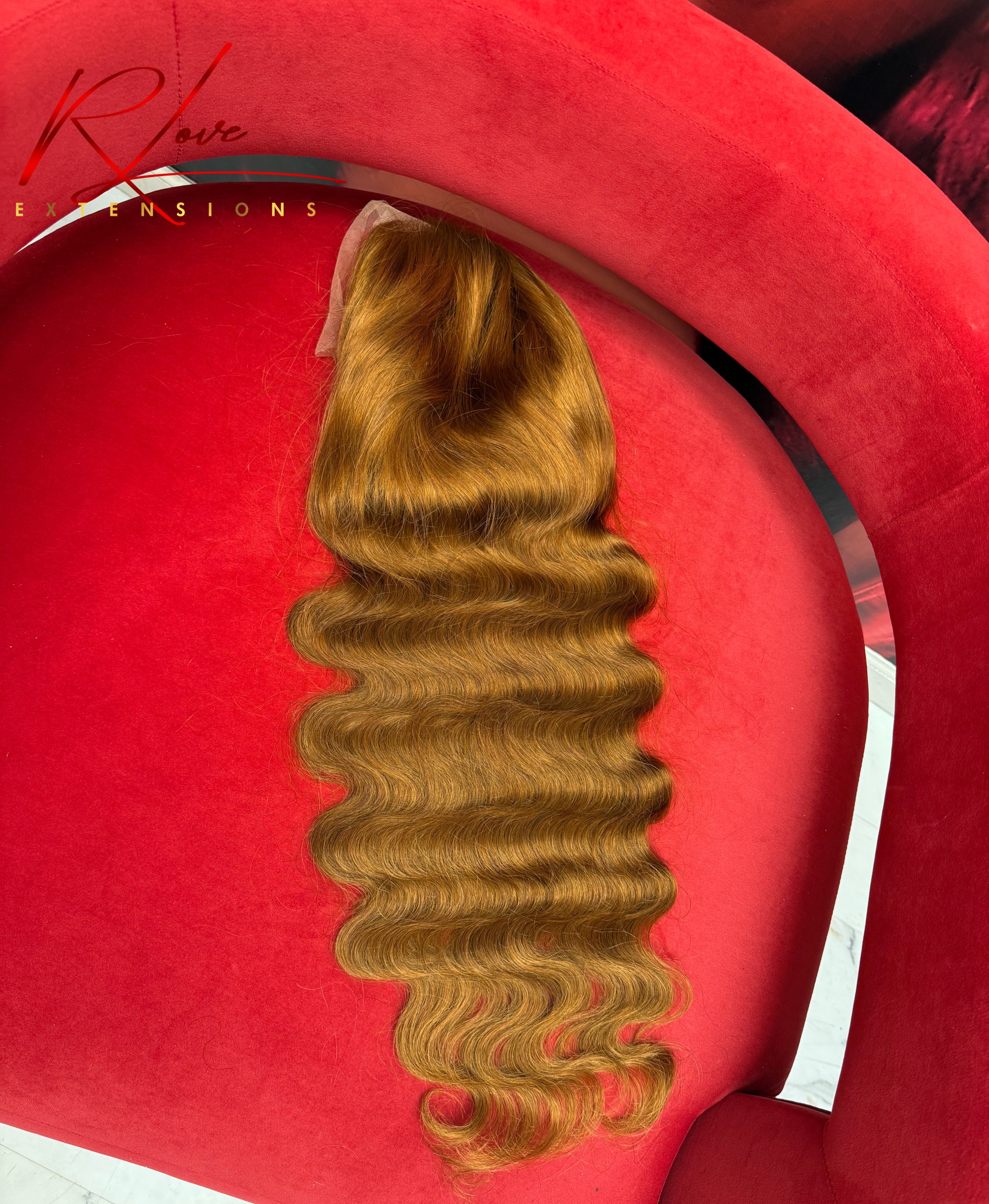 28” Brown Frontal Wig