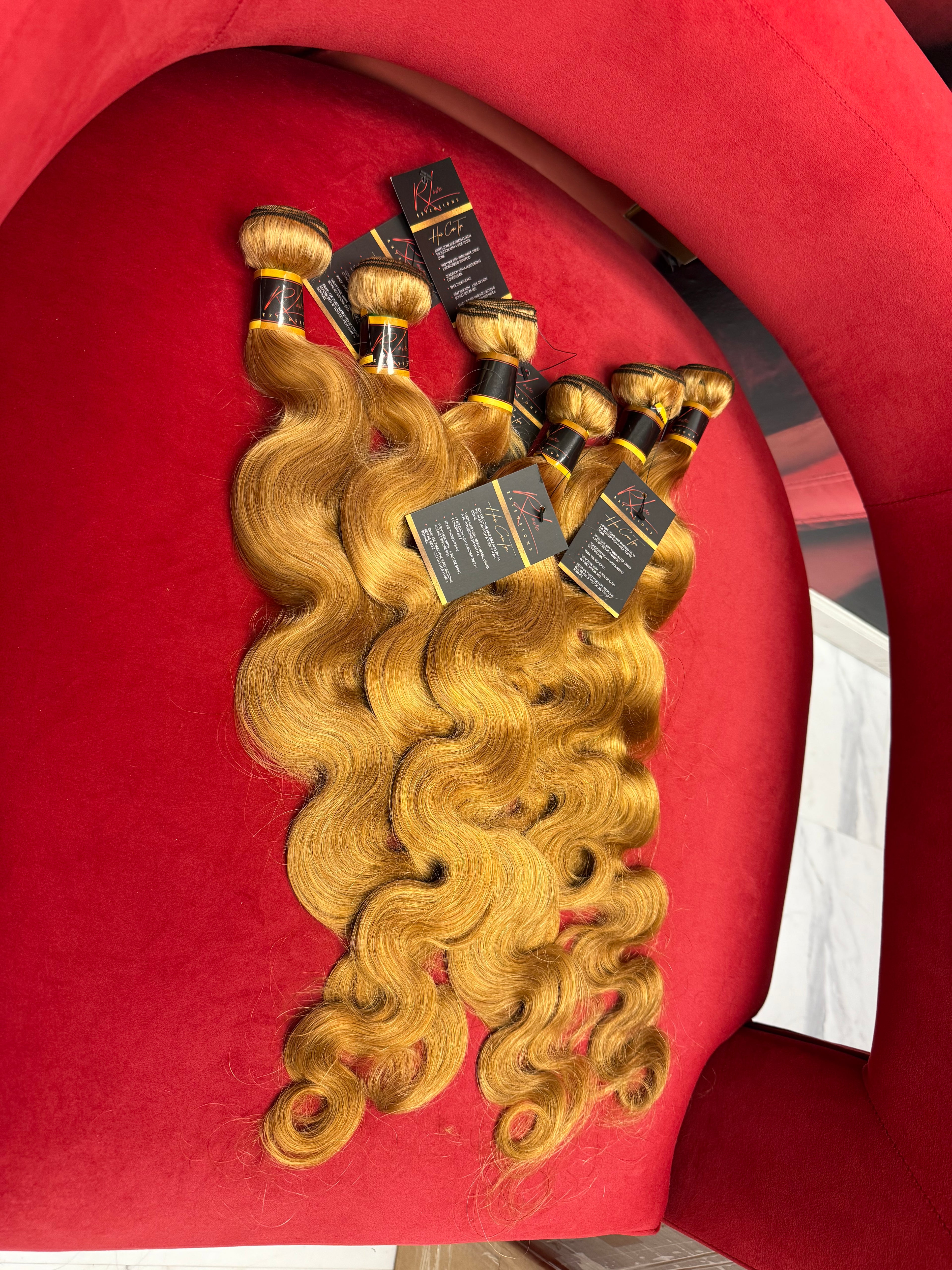HONEY BLONDE BODY WAVE 3 BUNDLE DEALS