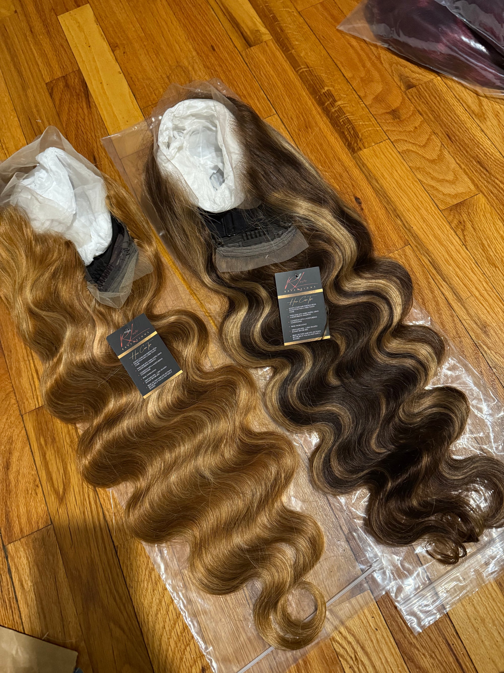 28” Highlight Body Wave Frontal Wig
