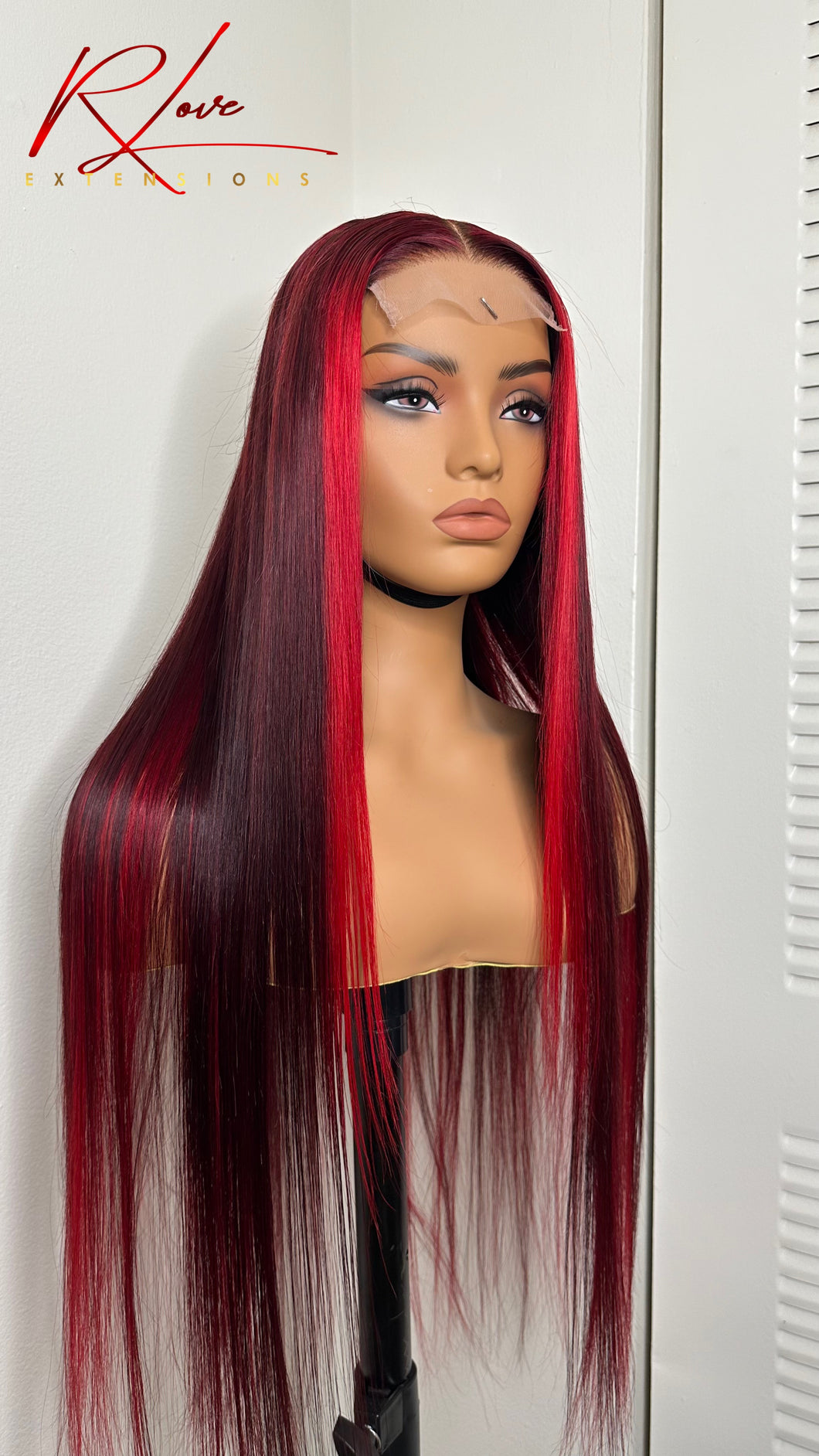 26” Red RTW Wig