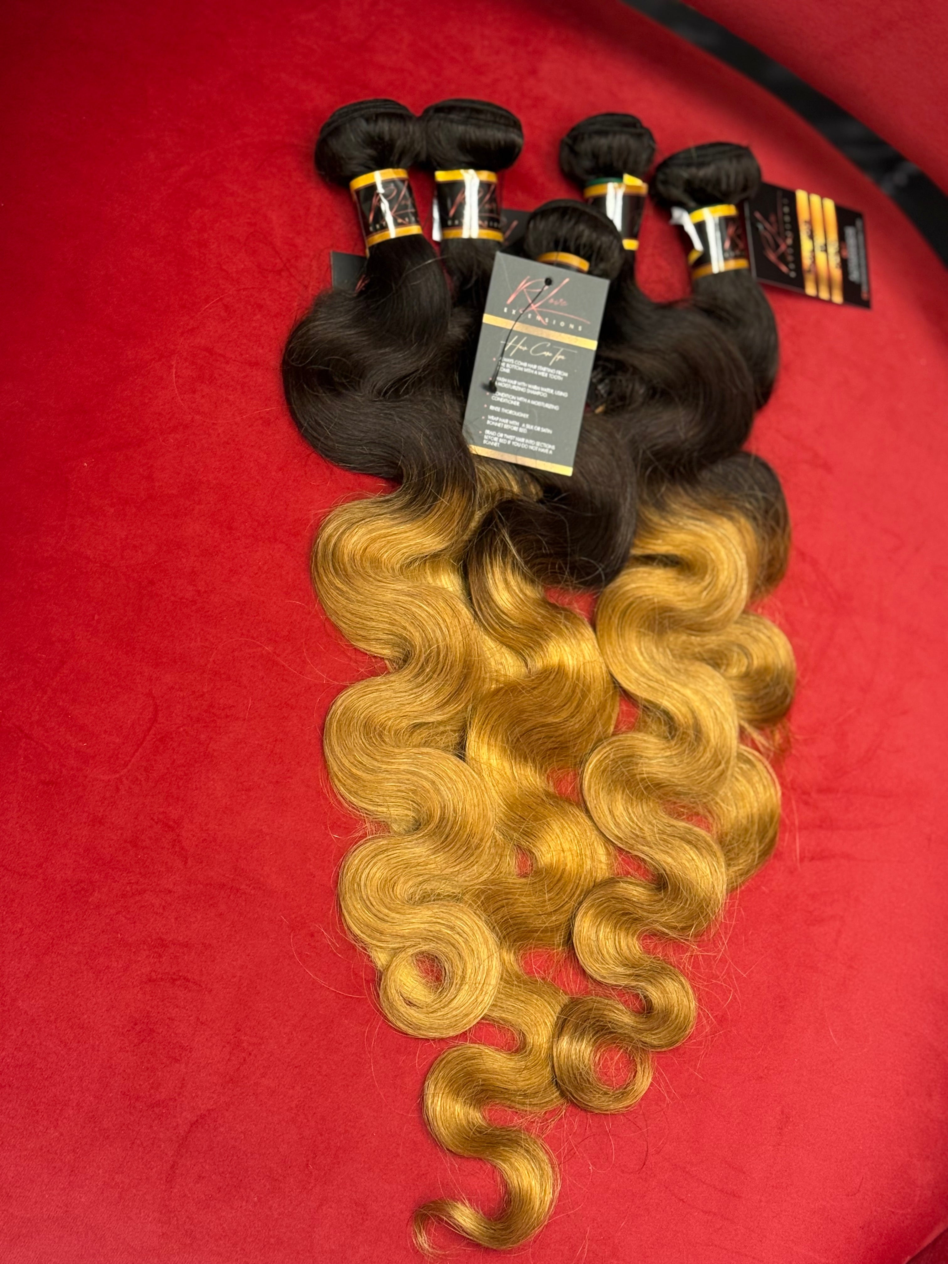 OMBRE BODY WAVE 3 BUNDLE DEALS