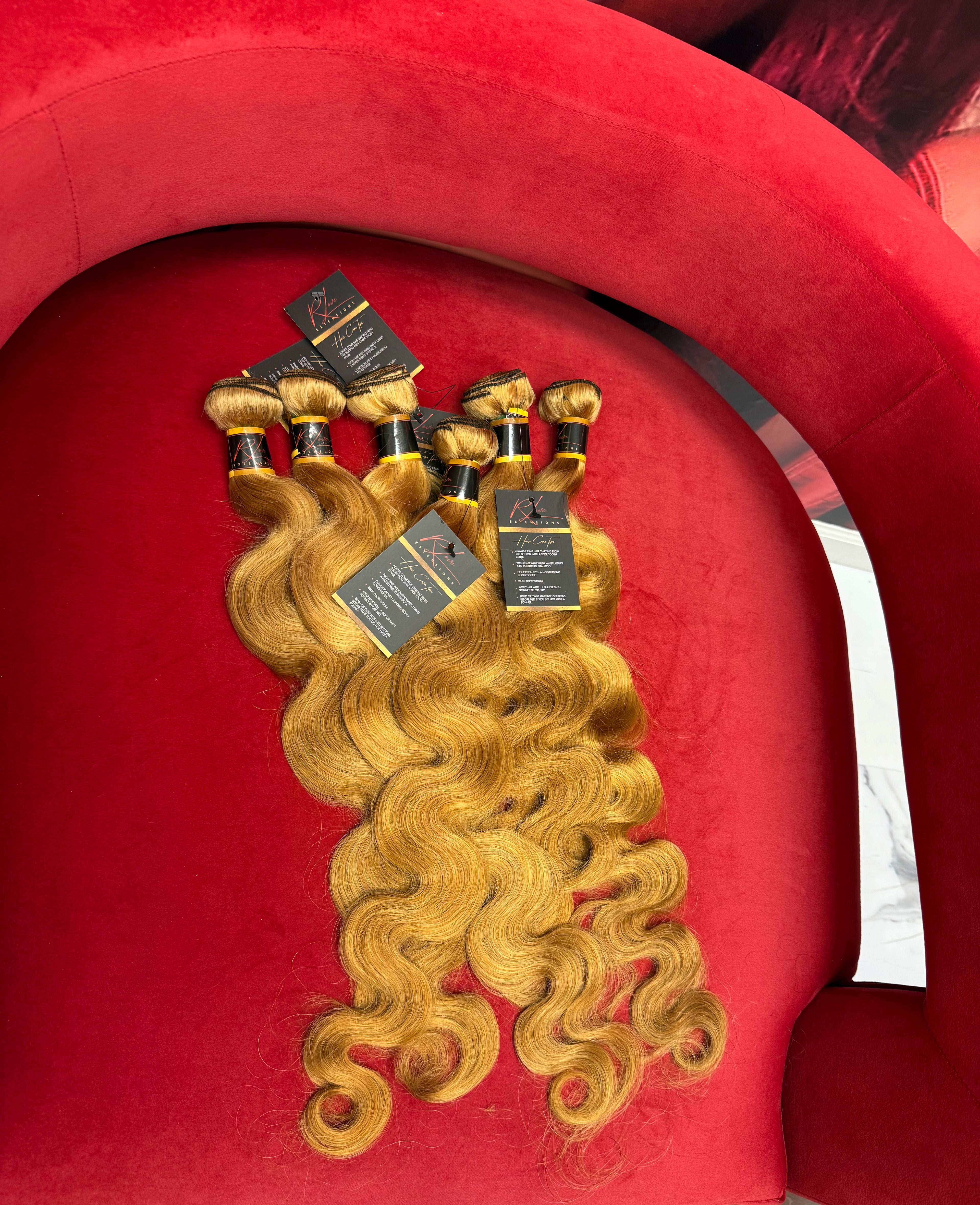 HONEY BLONDE BODY WAVE 3 BUNDLE DEALS