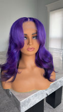 Load image into Gallery viewer, 18” Purple Ready-to-wear wig
