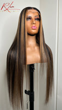 Load image into Gallery viewer, 26” Highlight Straight Ready-to-Wear Wig
