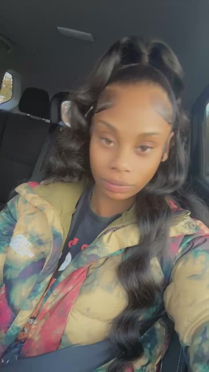 28” 1b Body Wave Frontal Wig