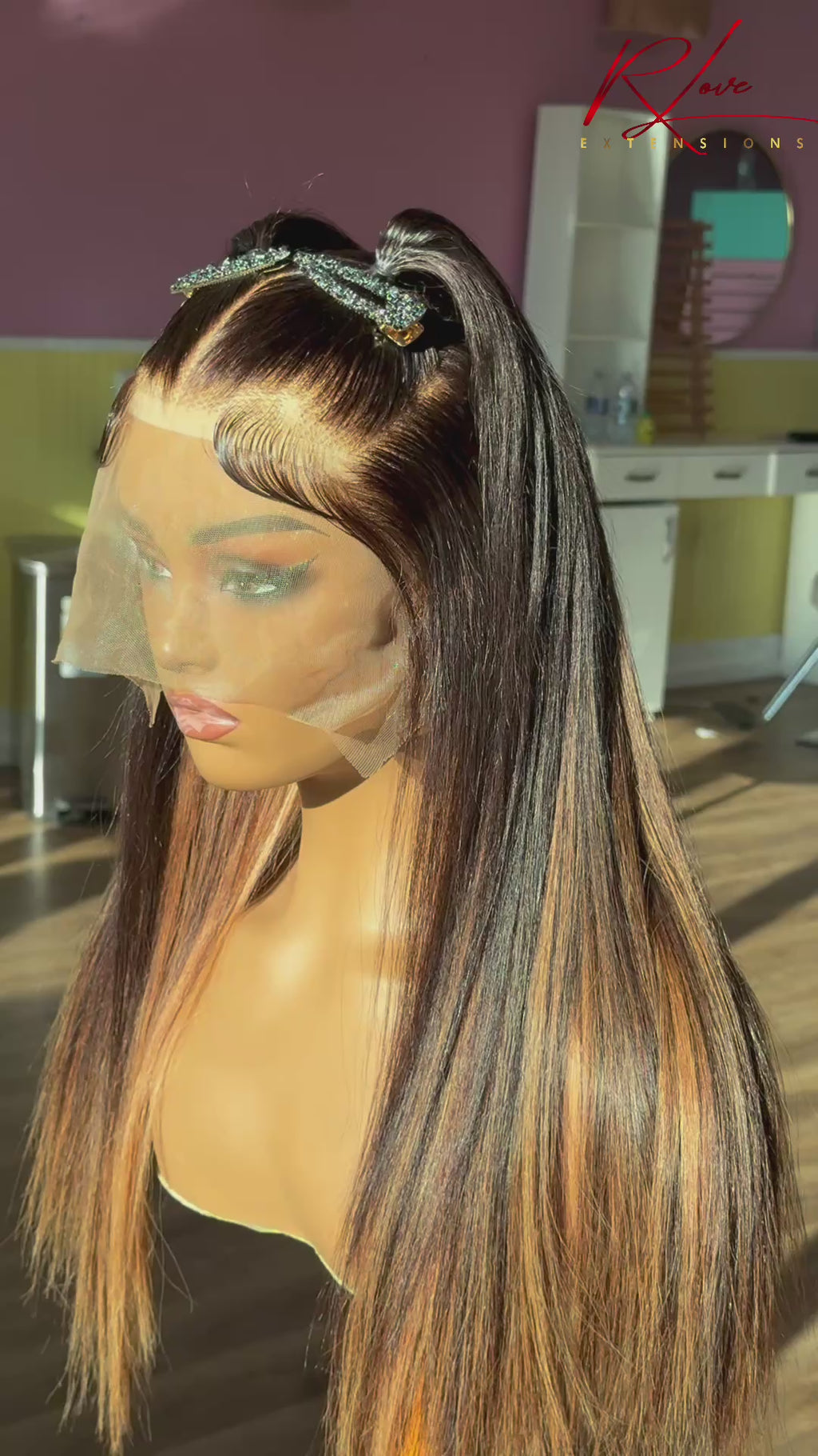 24” Highlight RTW Frontal Wig