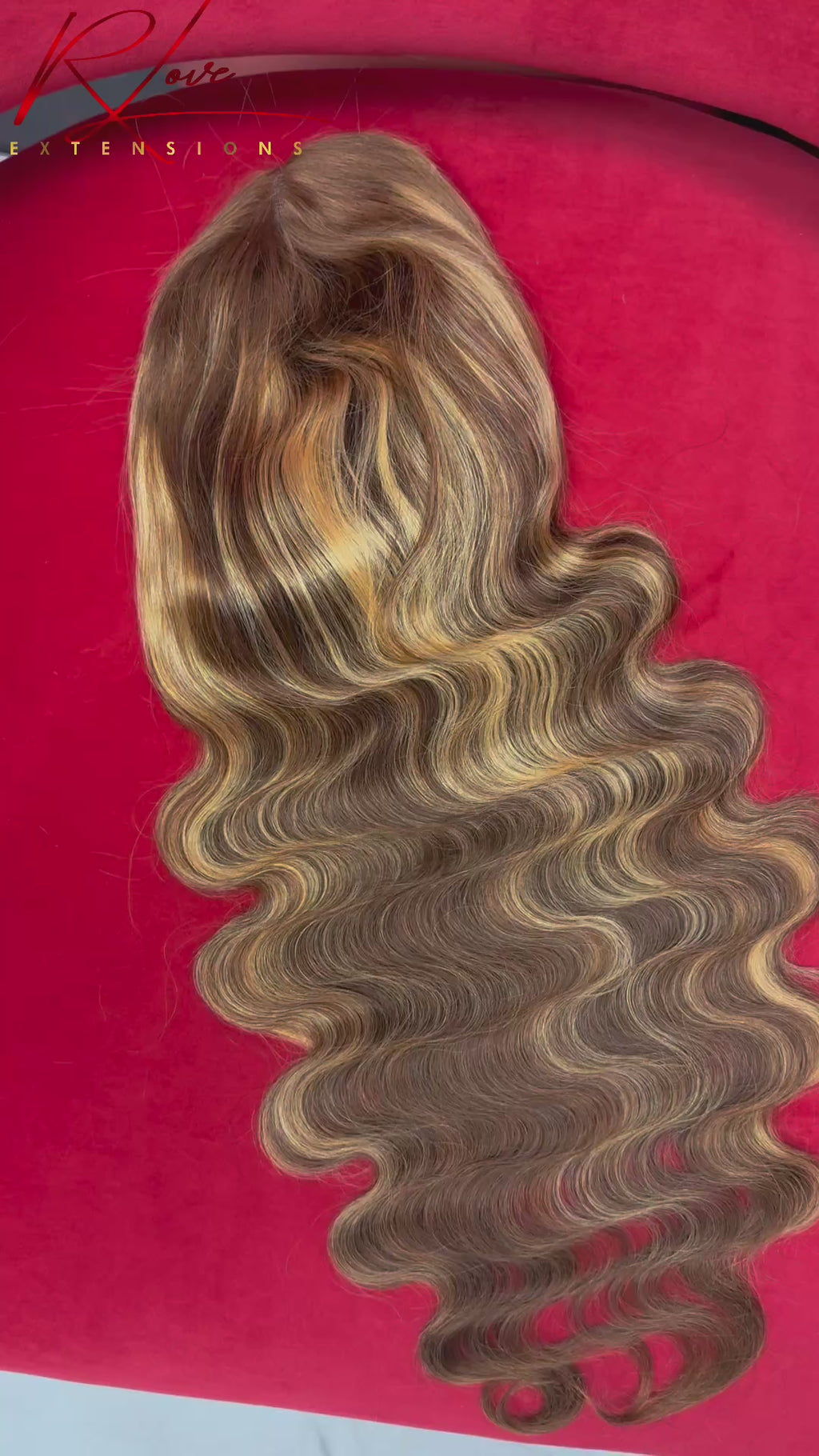 28” Highlight Body Wave Frontal Wig