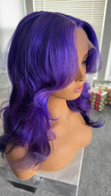 Load and play video in Gallery viewer, 18” Purple Ready-to-wear wig
