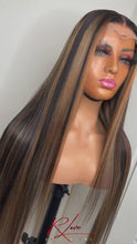 Load and play video in Gallery viewer, 26” Highlight Straight Ready-to-Wear Wig
