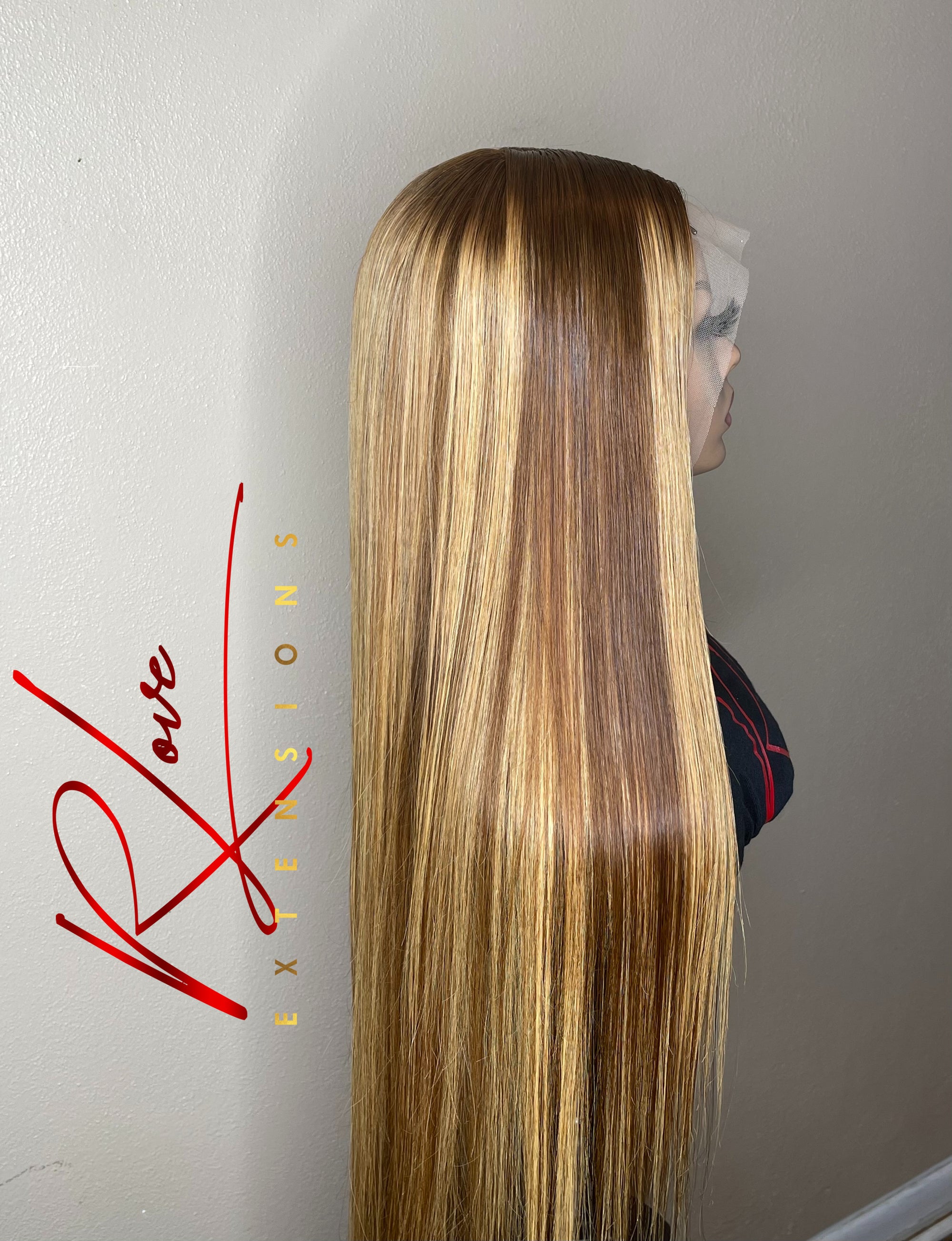 4/27 Highlight Lace Front Wig