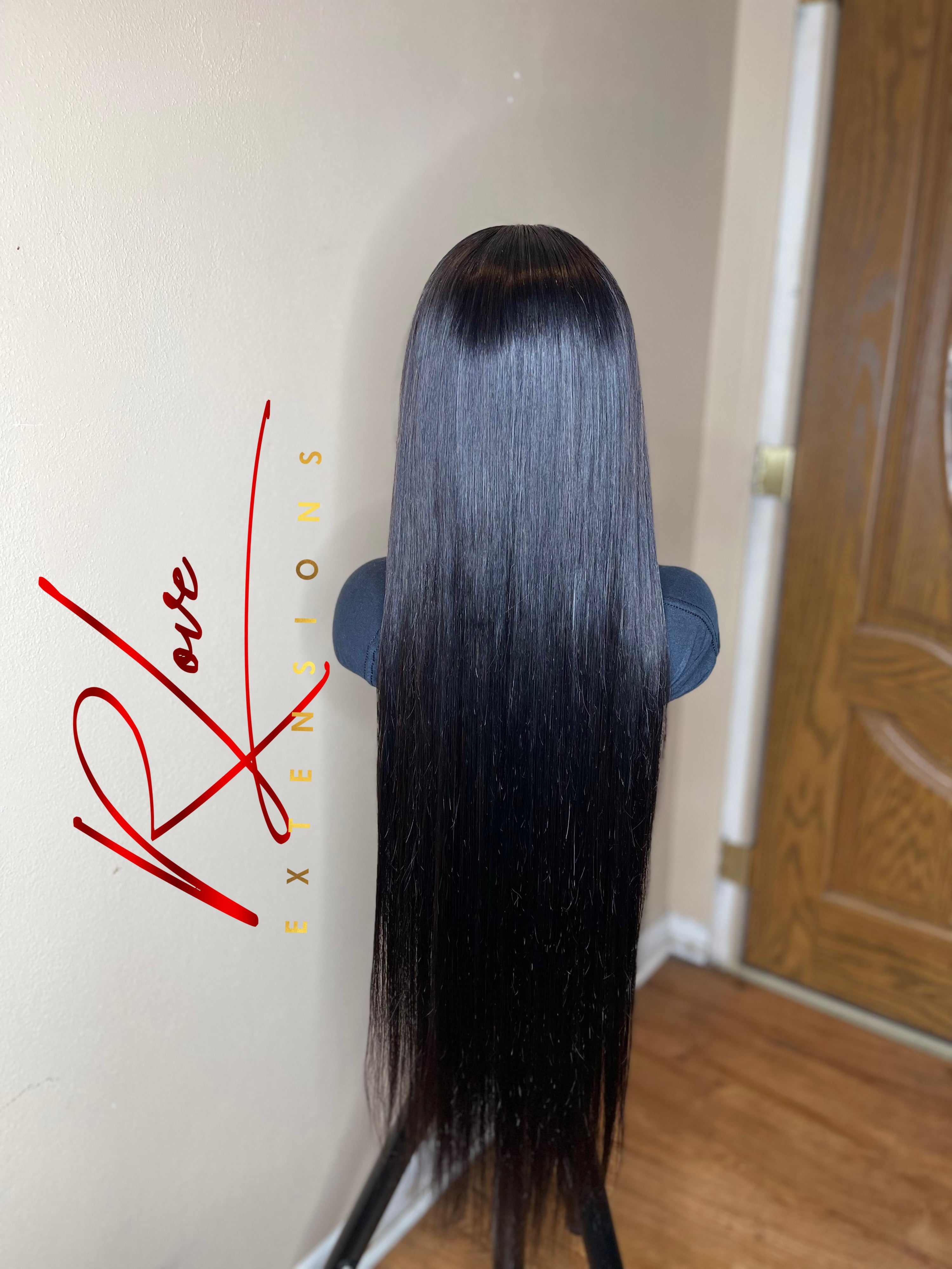 1b Straight Frontal Wig