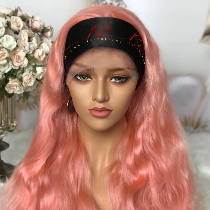 Satin Edge Wigs With Head Wraps Wig Band Wig Wrap Satin Edge