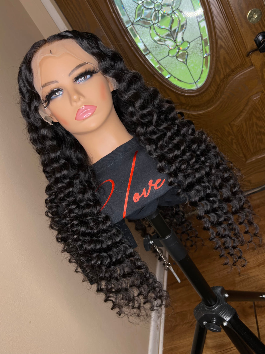 Deep Wave Frontal Wig