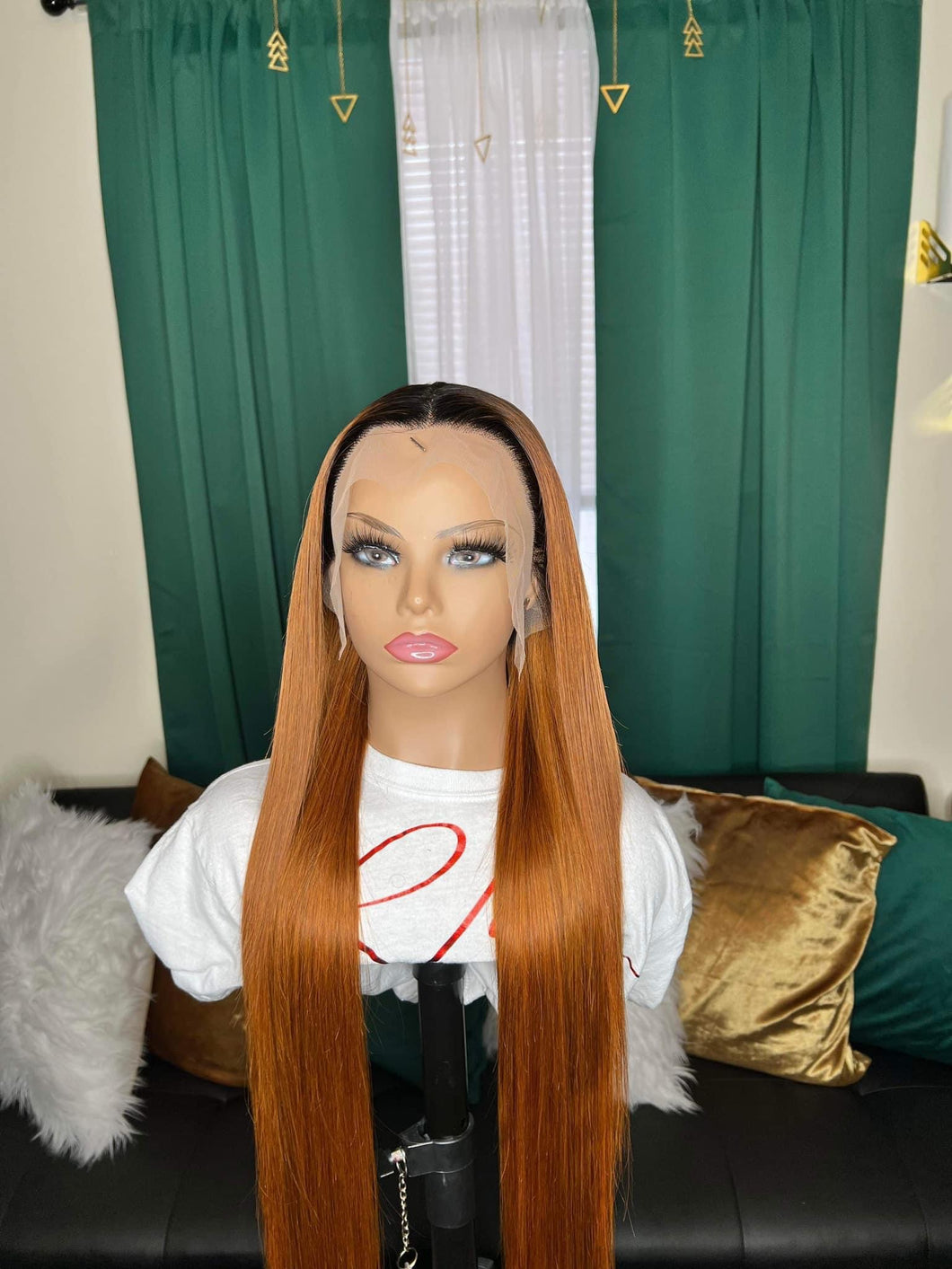 28” 1B/30 Lace Front Wig