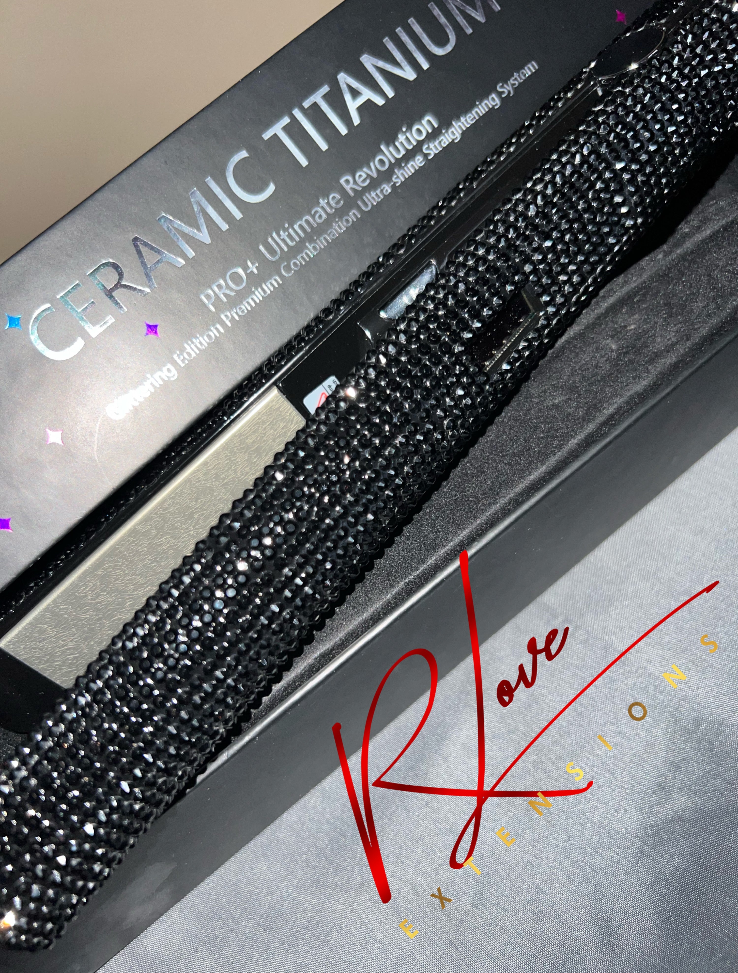 Ceramic Titanium Flat Iron